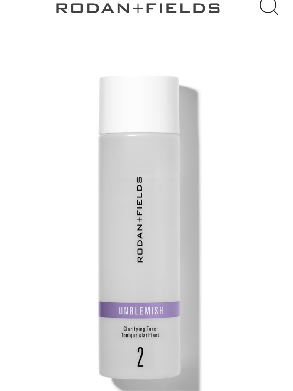NWT Rodan + Fields Unblemish Clarifying Toner